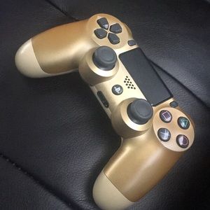 Gold PlayStation 4 Controller